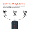3GB Monthly Global Rollover Data | 12-Month Subscription | Free Solis Tag Included