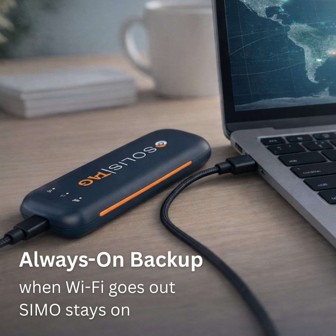 3GB Monthly Global Rollover Data | 12-Month Subscription | Free Solis Tag Included