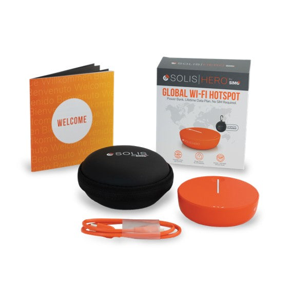 Hotspot on us! with 12-Month subscription of 10 GB monthly global Rollover data plan