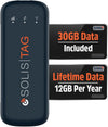 Solis Tag, USB Powered Pocket WiFi Adapter with Lifetime Data (1GB Monthly Forever)