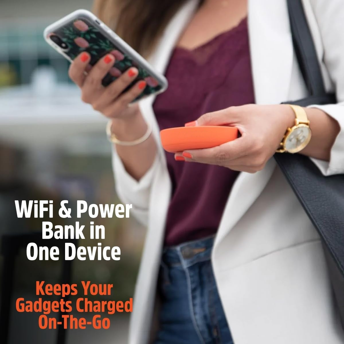 Hotspot on us! with 12-Month subscription of 10 GB monthly global Rollover data plan
