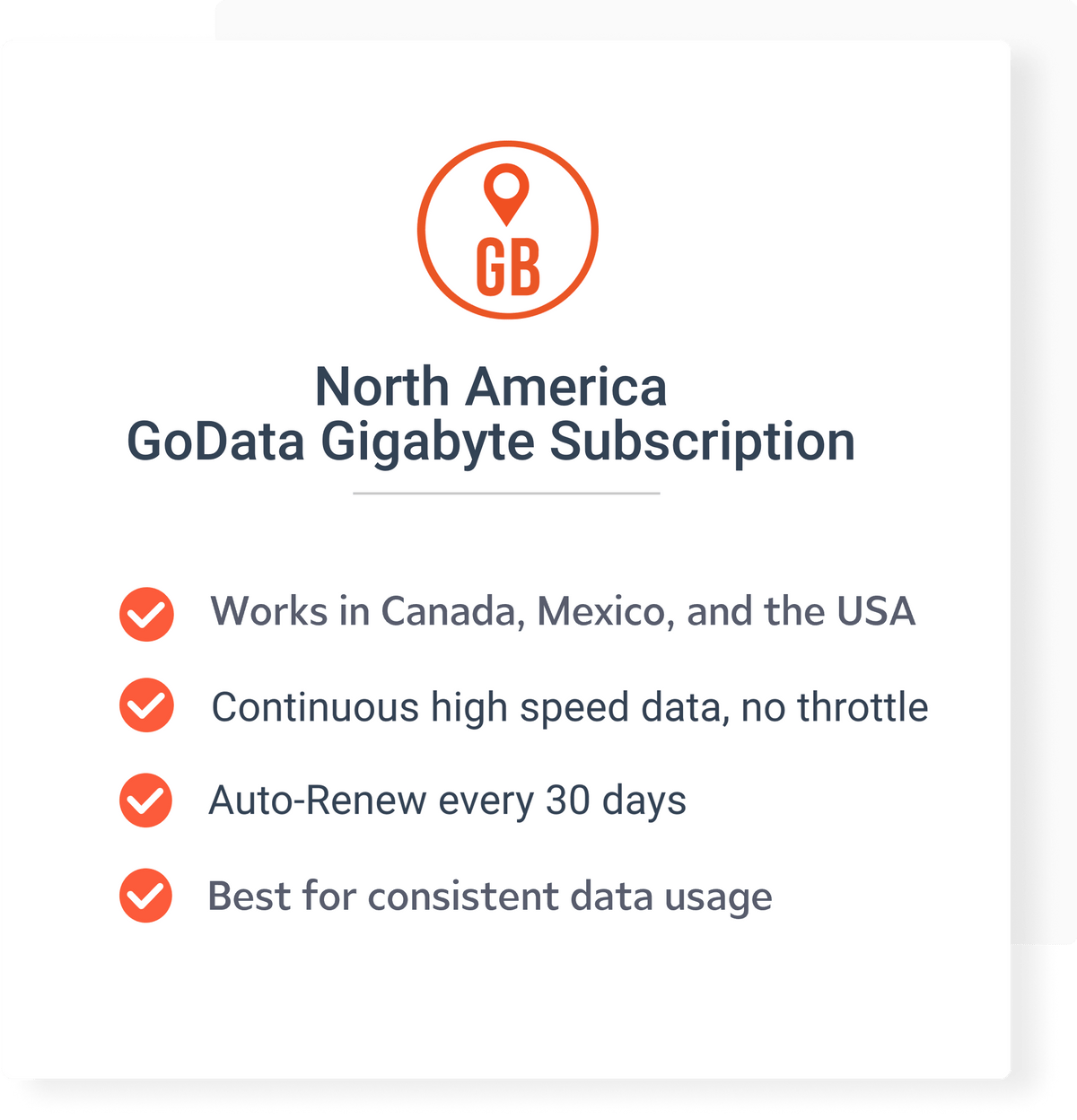 soliswifi data services North America GoData 10GB Subscription: 12 Months