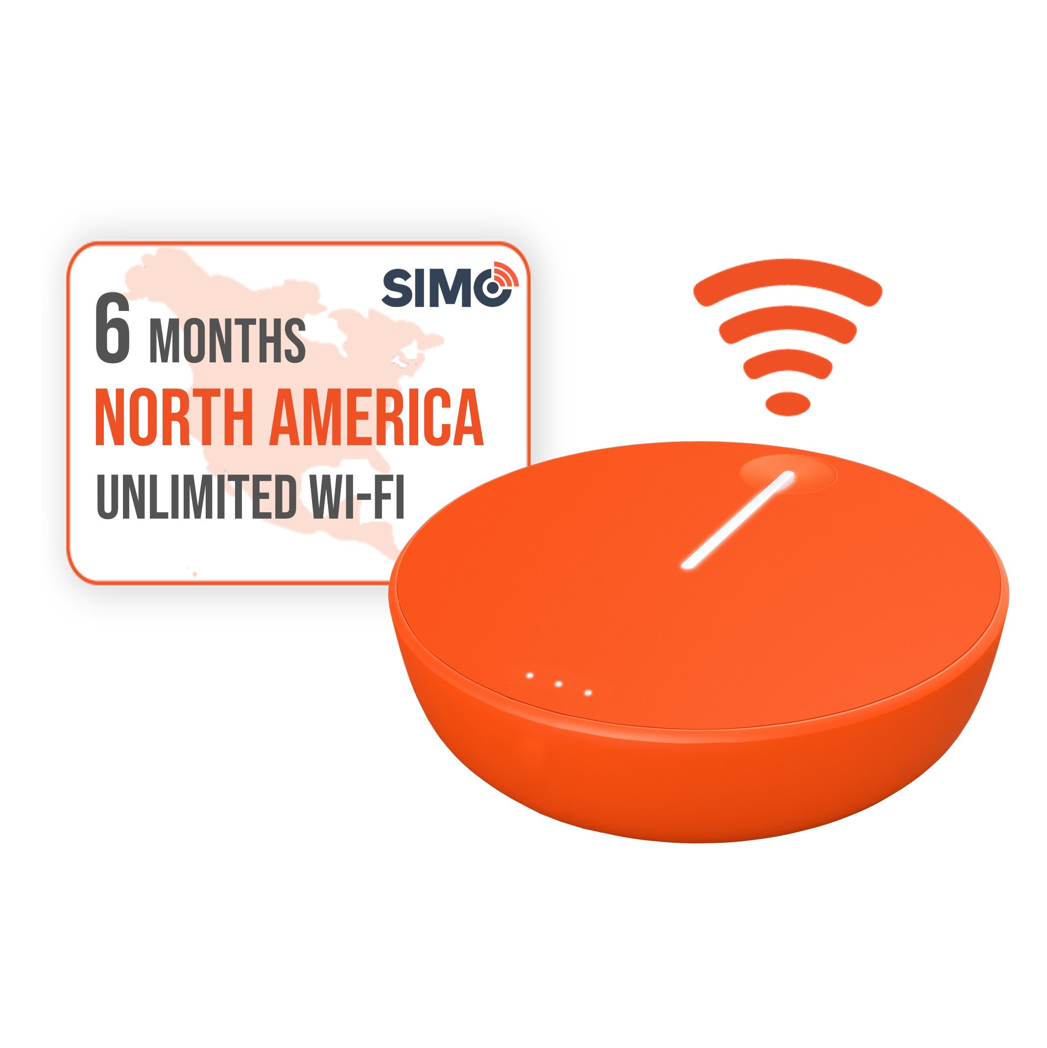 Solis Lite Hotspot + 6 Months Unlimited 4G LTE North America Data